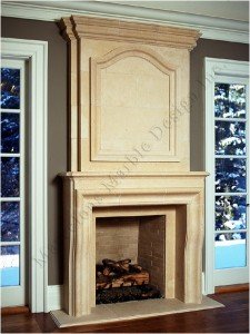 french louis fireplace mantel